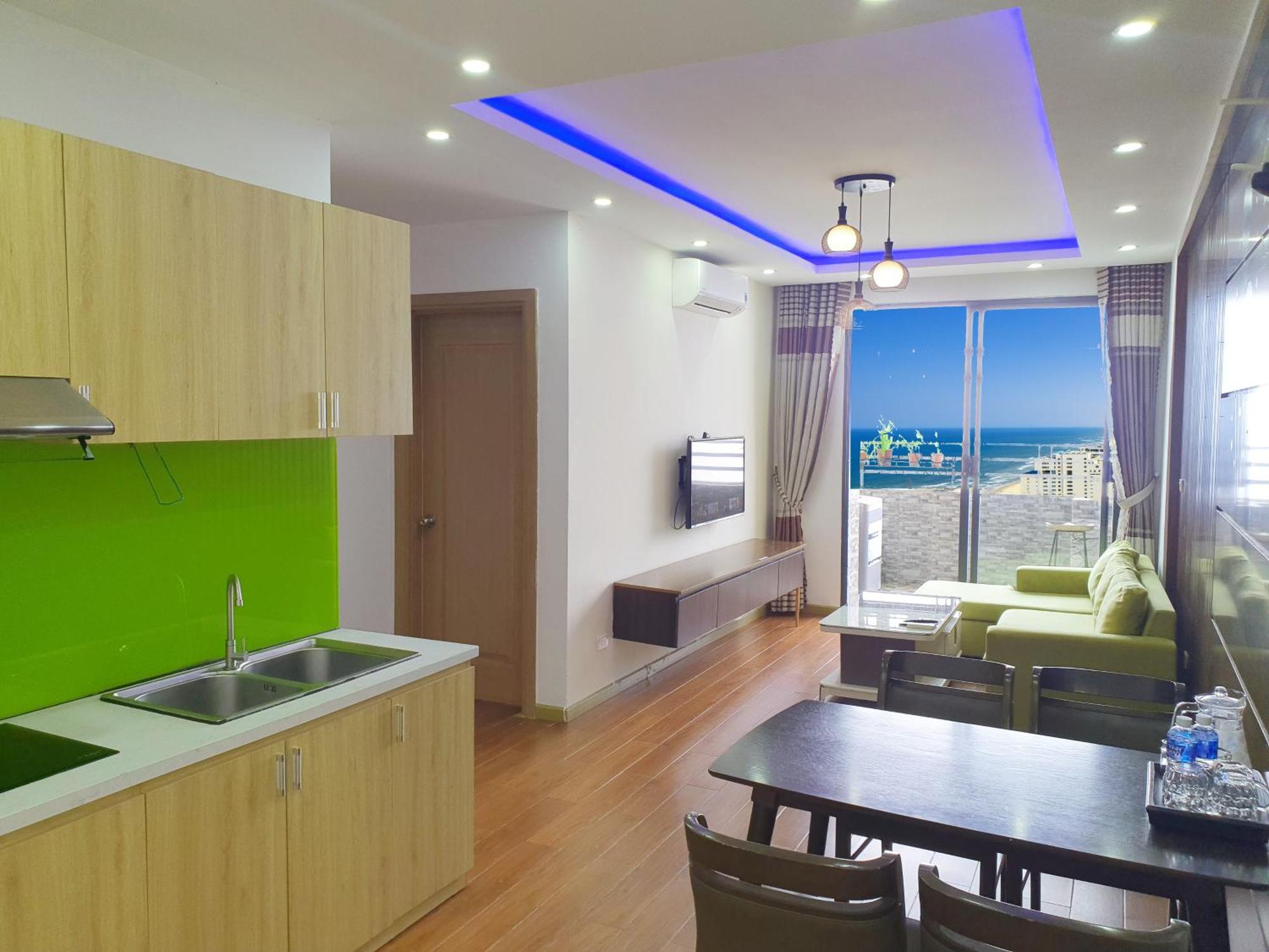 2Br Balcony Best Sea View - City View - Optional - High Floor - 1' To My Khe Beach - Can Ho 2Pn Ban Cong View Bien - View Thanh Pho - Nhieu Loai Phong - Mot Phut Den Bien - Tang Cao Apartment Da Nang Bagian luar foto