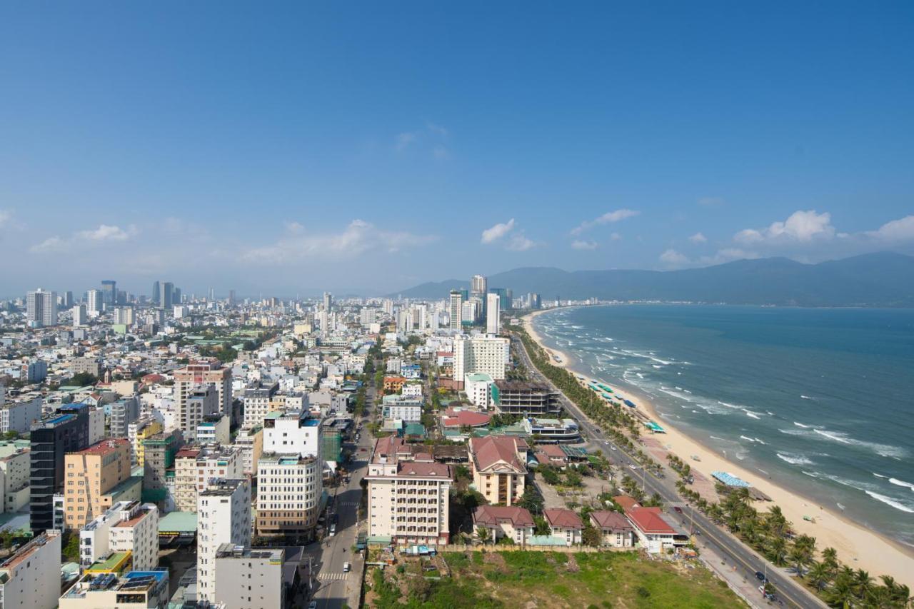 2Br Balcony Best Sea View - City View - Optional - High Floor - 1' To My Khe Beach - Can Ho 2Pn Ban Cong View Bien - View Thanh Pho - Nhieu Loai Phong - Mot Phut Den Bien - Tang Cao Apartment Da Nang Bagian luar foto